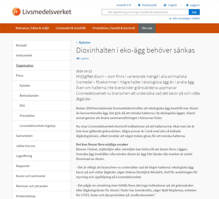 Du visar för närvarande Bjärefågel har ej fiskmjöl i fodret