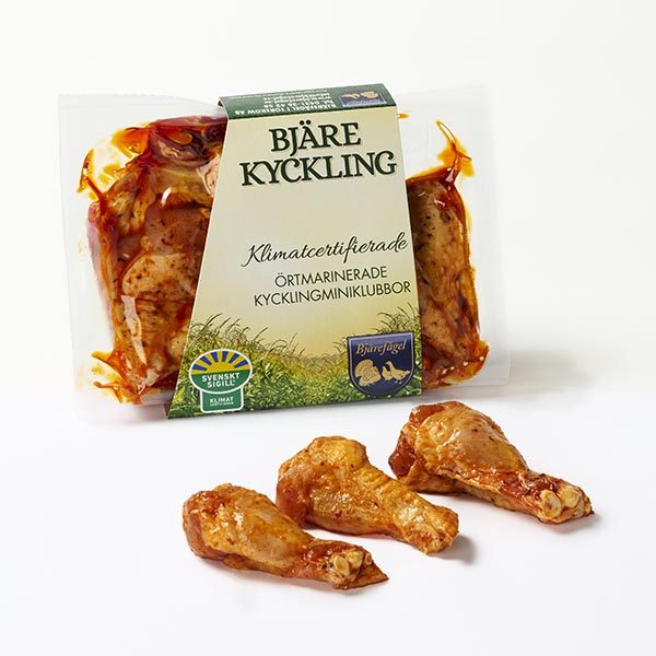 Paketerad örtminiklubba från Bjärefågel.
