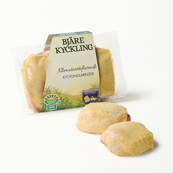 Paketerade kycklinglårfiléer från Bjärefåge
