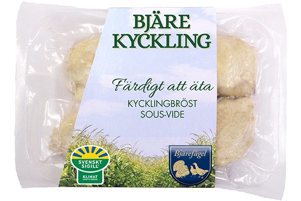 Sous-vide kycklingbröst från Bjärefågel.